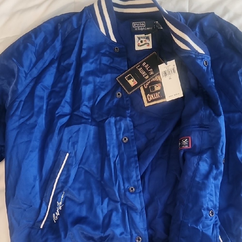 Polo by Ralph Lauren Blue Bomber Jacket